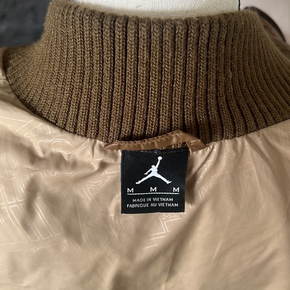 Men's Quilted Puffer Vest - Tan